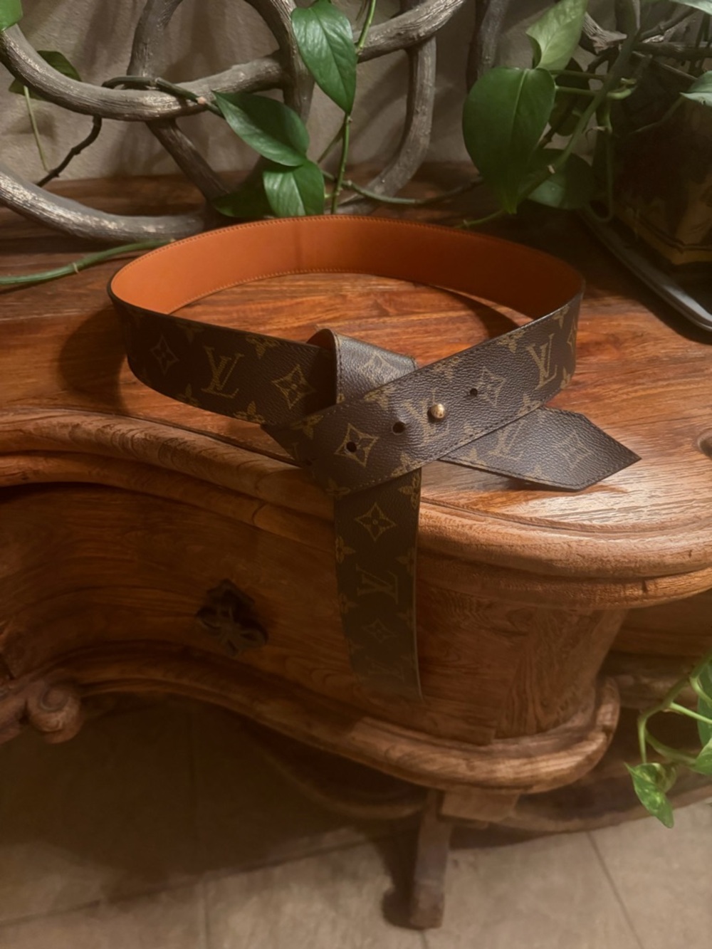 Brand New Tie the knot Louis Vuitton Belt.